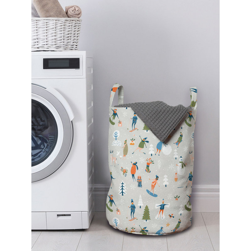Fabric Laundry Bag with Handles