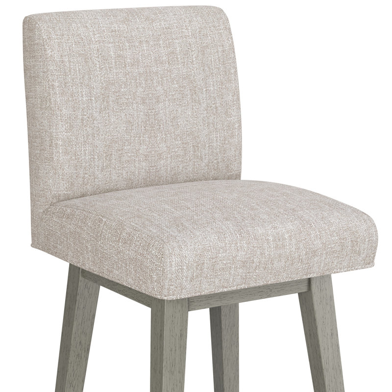 Tabouret pivotant Dorson, Avoine, Gris délavé