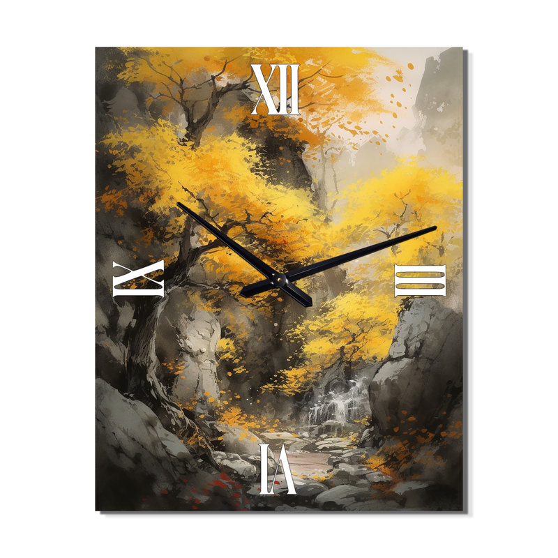 Horloge murale Jassi, H 32 po x l 16 po x P 1 po