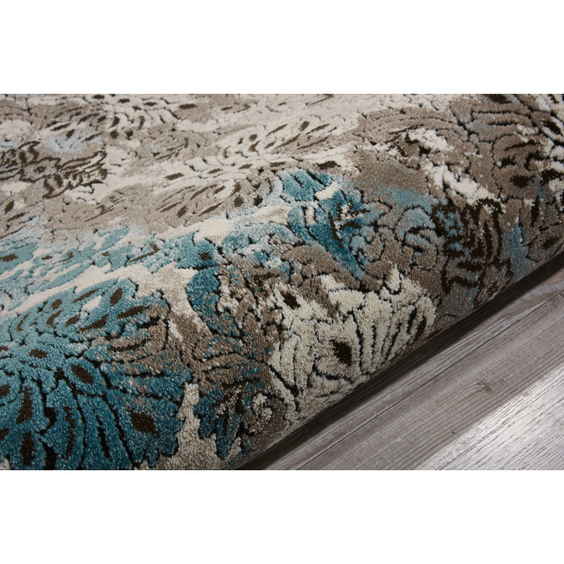 Bourail Floral Area Rug, Rectangle 114 x 175cm