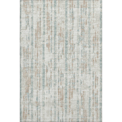Premium Machine Washable Tiream Ivory Rug
