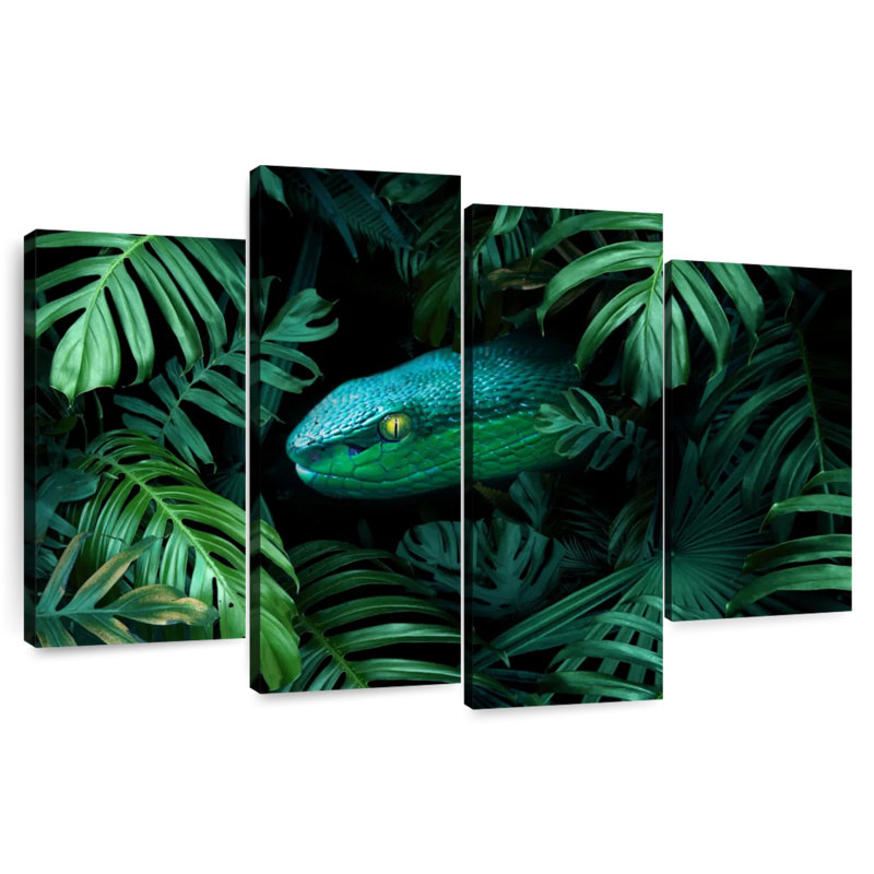 Serpent tropical Brampt, H 22 po x l 36 po