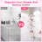  Adjustable Pink Shower Caddy - Rust-Resistant, Portable 4-Shelf Corner Organizer For Showers And Bathrooms