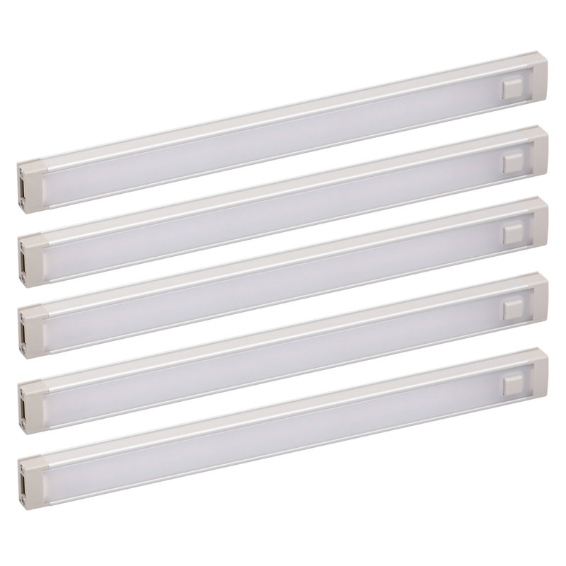9-Inch Warm White LED Under Cabinet Light Bar Kit with Motion Sensor