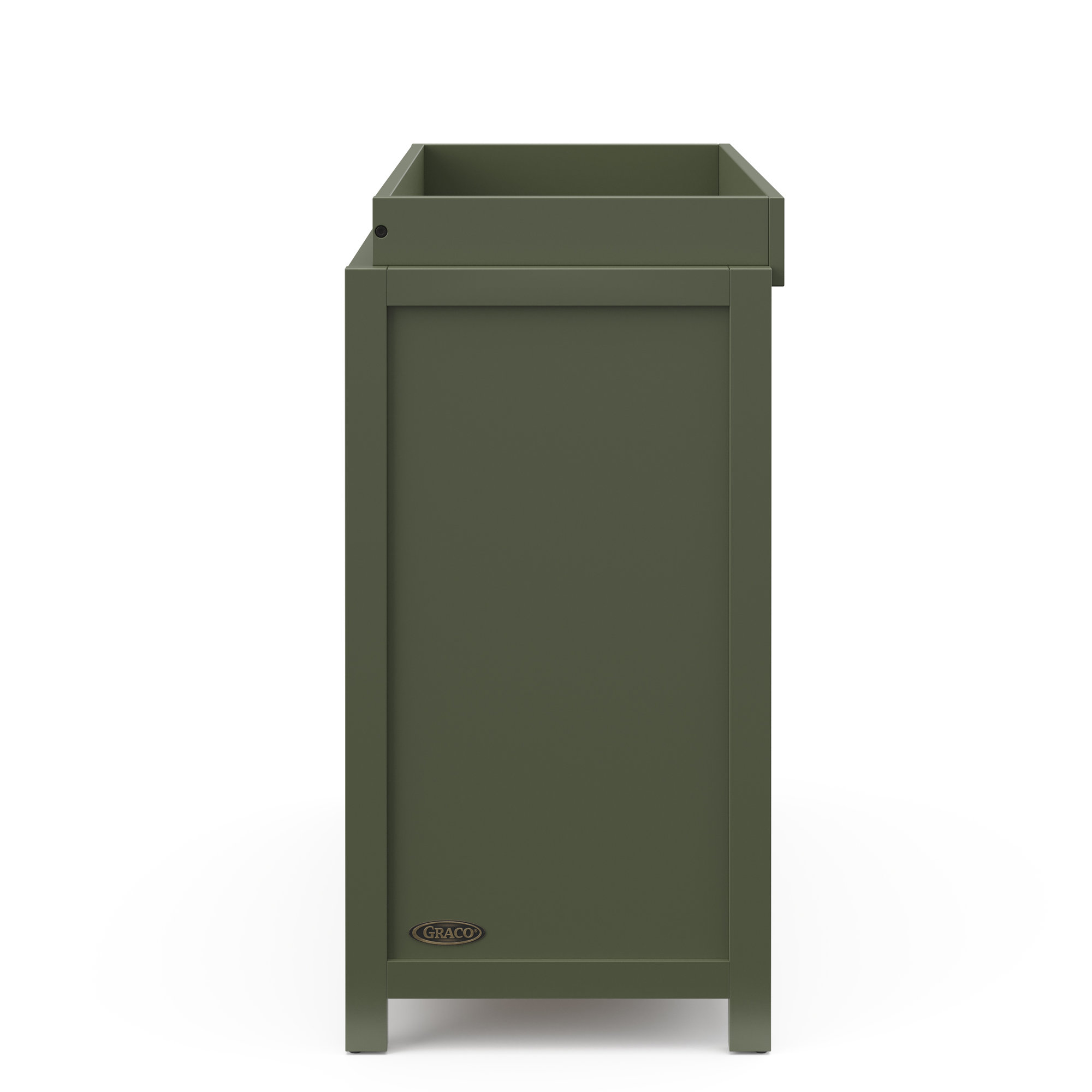 Graco Teddi 3 Drawer Chest With Changing Topper, Olive