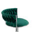 Andraya Swivel Upholstered Adjustable Height Bar Stool with Iron Frame-136914444