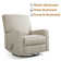 Saidee Manual Swivel Rocker Recliner Chair, Large Glider Recliner, High Back, Deep Seat