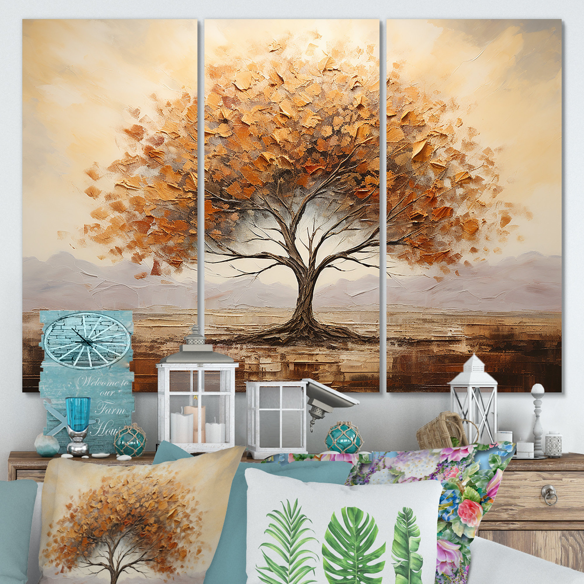 Latitude Run® Wild Essence Of Africa Tree Tree African Wall Art Wayfair