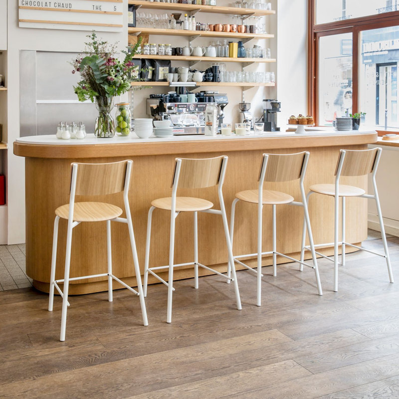 SSD Bar Stool, Cream White