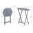 Bailie Folding Snack End Table-2144649132