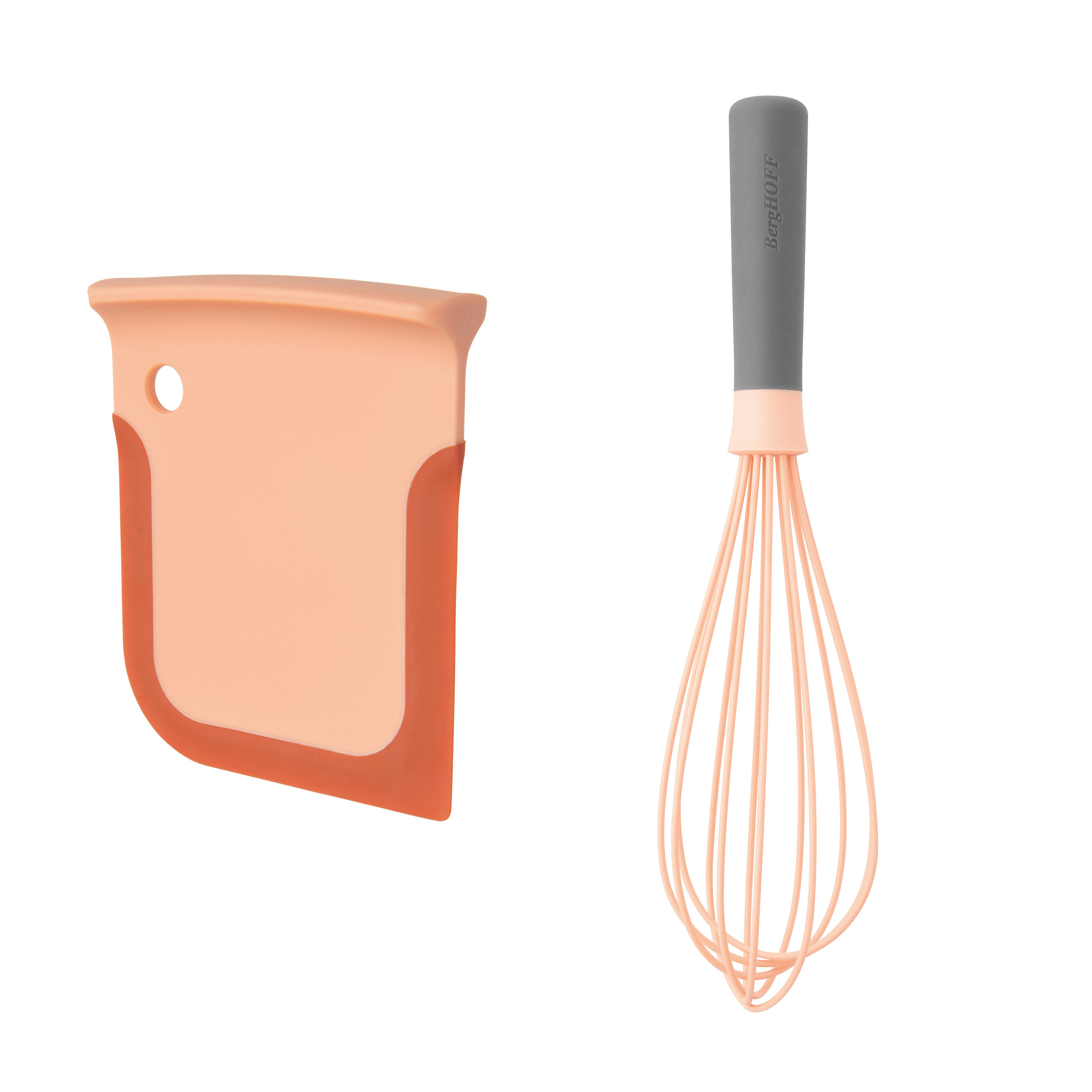 BergHOFF Leo Coarse Paddle Grater - Pink