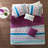 Full/Queen Reversible Quilt Set with Throw Pillows