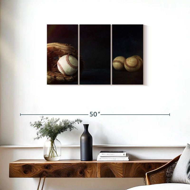 Sireci Baseball After Game, 20" H x 33" W