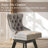 Swivel Counter Bar Stool Set with Wood Frame,Gray-1751842099