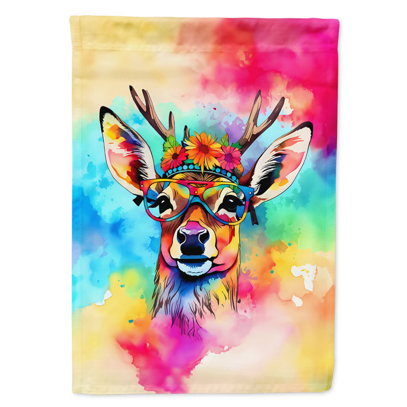Drapeau de jardin hippie