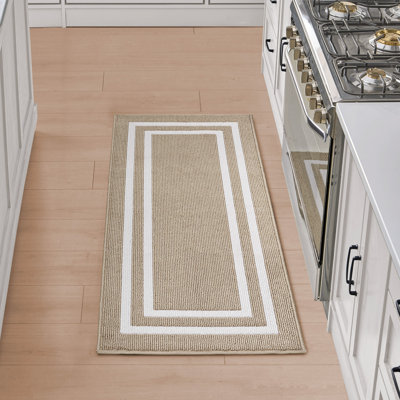 Nautica Double Line Machine Washable All Loop Tufted Rugs 1-Piece
