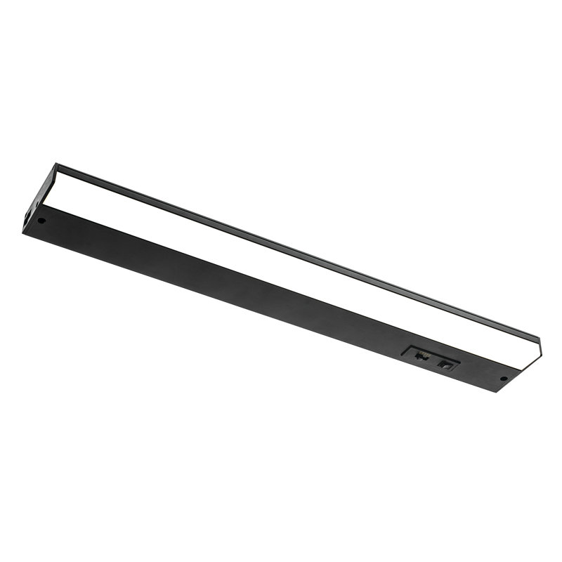 Arza Select Undercabinet Light, Black, Black, 1" H x 22.2" L x 3.4" D