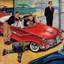 «Showroom automobile» - Impression sur toile tendue-15880783
