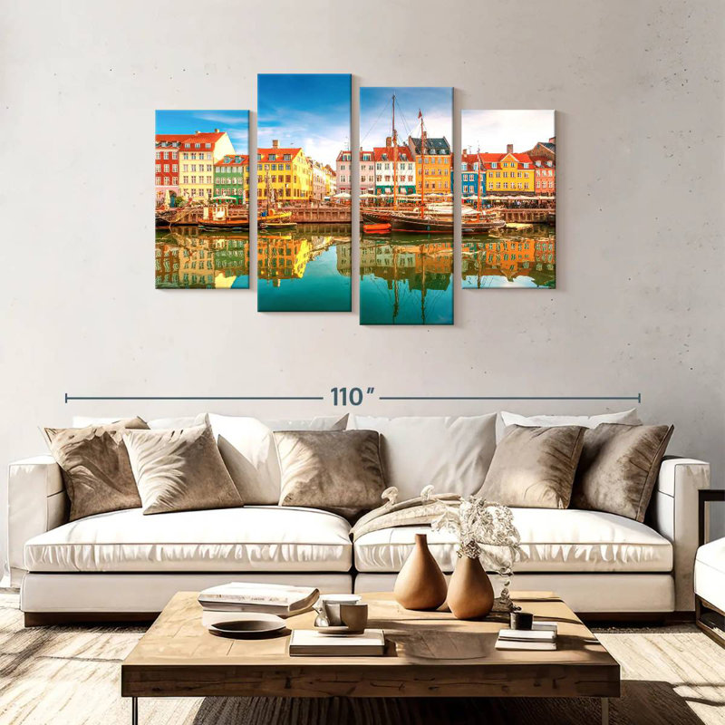 Nicci Nyhavn Copenhagen, H 48 po x l 75 po