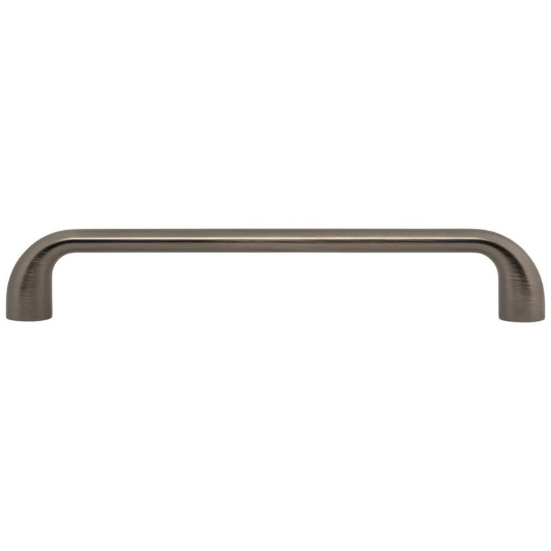 Loxley Bar Pull, 6 5/16", Brushed Pewter