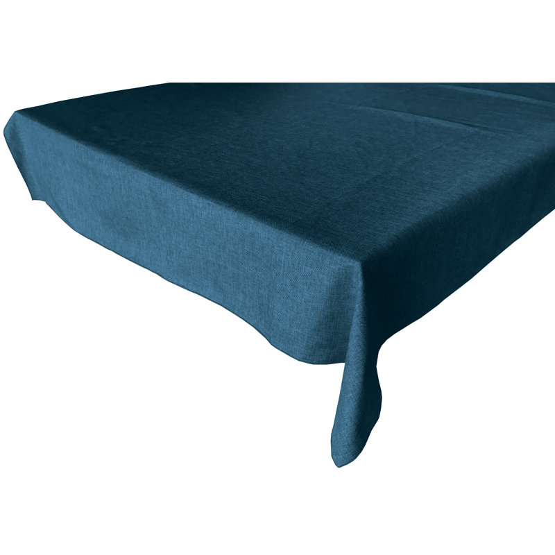 Nappe Zeev, L 76 po x l 58 po, Bleu turquoise foncé
