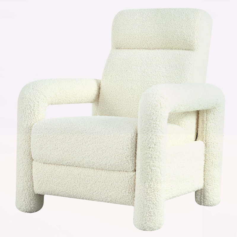 Versatile Recliner Chair for Living Room with Adjustable Backrest and Comfortable Design, Beige