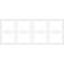 36.25'' H x 94.5'' W x 0.38'' D Expanded Cellular PVC Wainscot Panelling