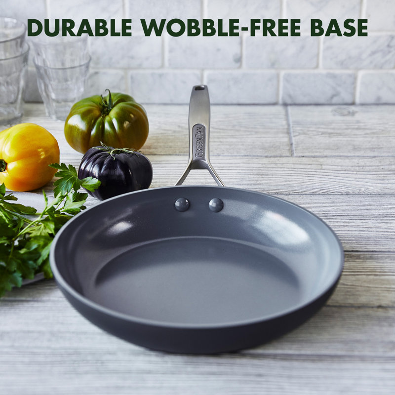 GreenPan Paris Pro Healthy Ceramic Nonstick Frying Pan, 12" Diameter