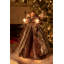16'' Handmade Fabric Lighted Shatterproof Tree Topper