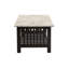 Table basse moderne et contemporaine avec plateau en faux marbre et pieds en noyer antique-1761140555-1761140558
