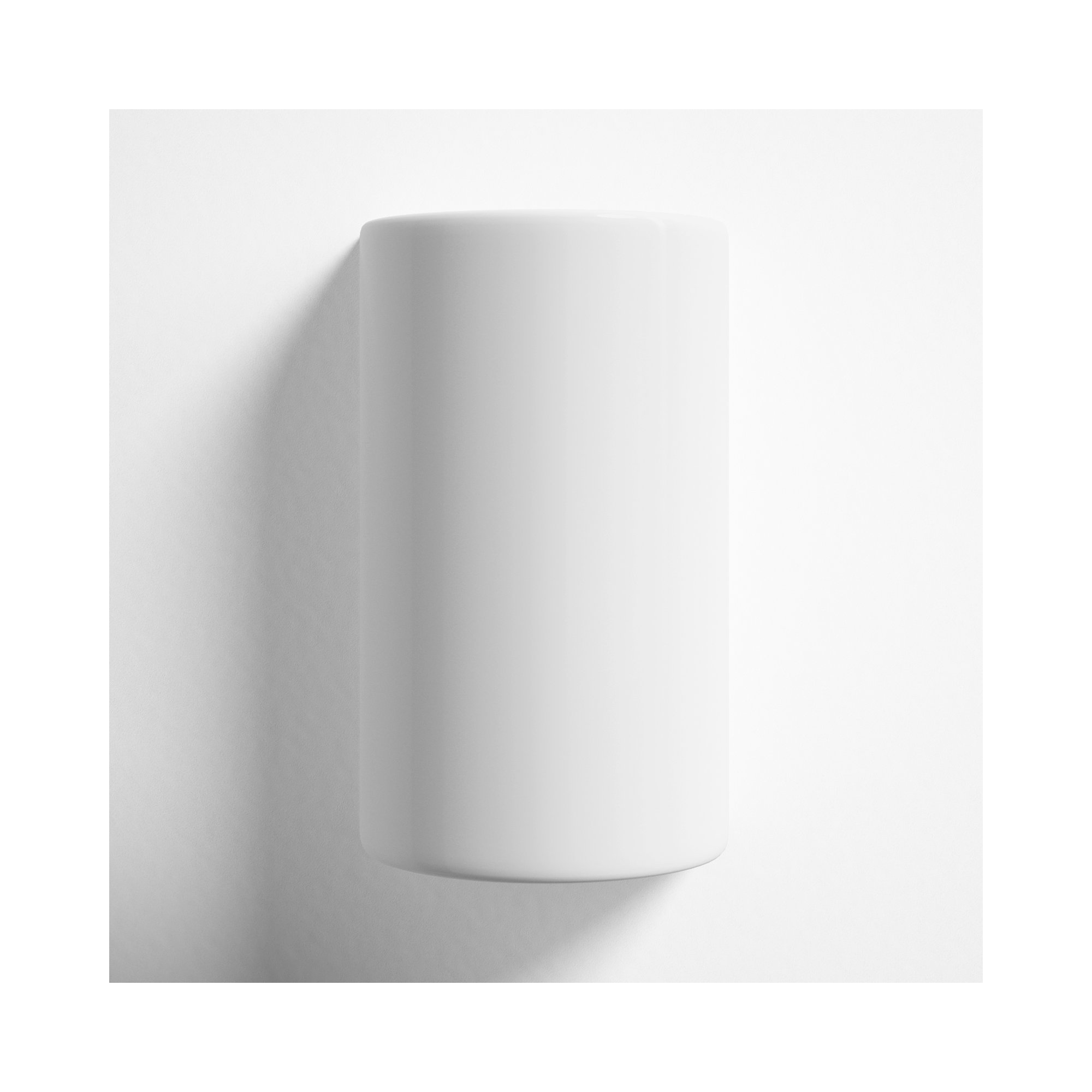 Pacursa Ceramic Dimmable Flush Mounted Sconce, Incandescent (Not included), Terra Cotta, 9.5" H x 5.75" W x 4.5" D