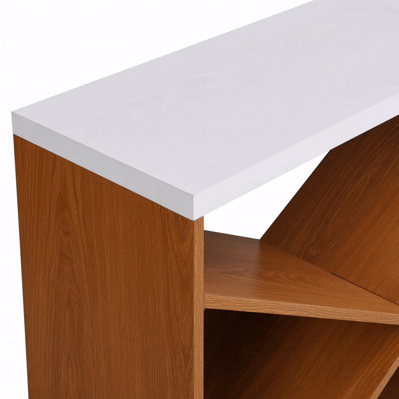 Console 70,87 po Farmhouse, Brun, Blanc