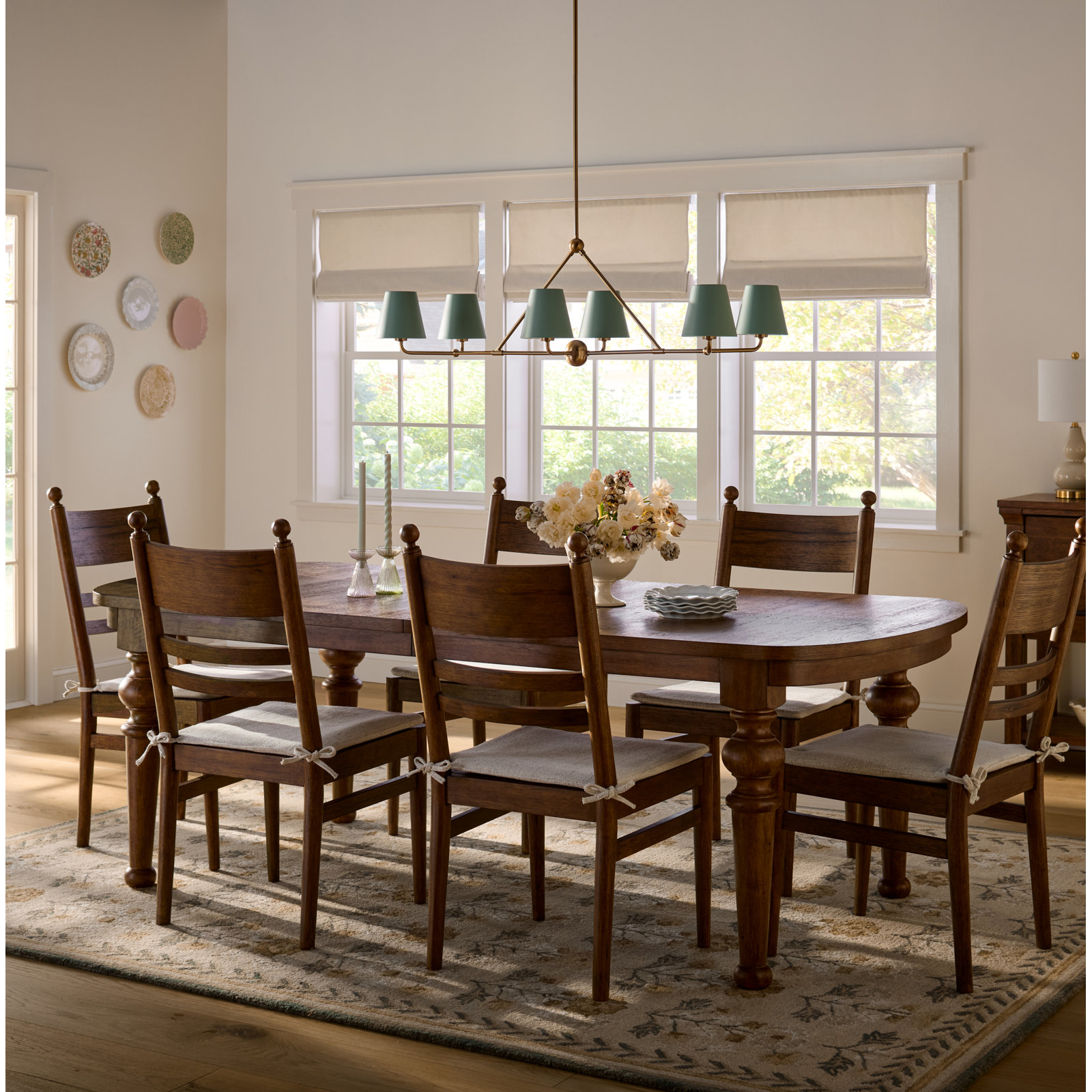 Billie Dining Chair, Brown Wood