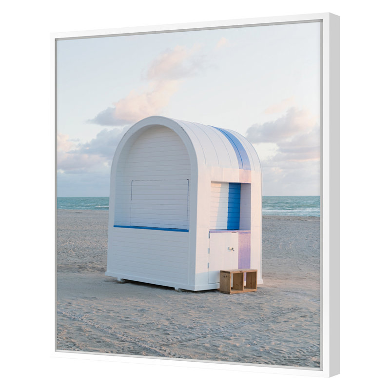 Beach Stand 7 Print by Kwak, Tommy, Maple Single Picture Framed, 44'' H x 36'' W