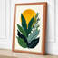 Golden Bloom Botanical - Wrapped Canvas-131763506-131763510