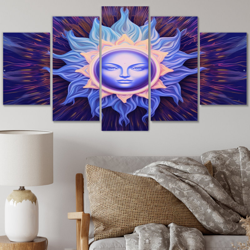 Casper - Modern Wall Art Print - 5 Panels