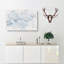 Passing by the Forest Watercolour - Wrapped Canvas-56663374
