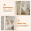 Arbre à chat 44 po pour grands chats 20 lb et plus, 2 condos spacieux avec poteau à griffer épaissi de 3,4 po, grand perchoir supérieur, 2 jouets interactifs-946799531