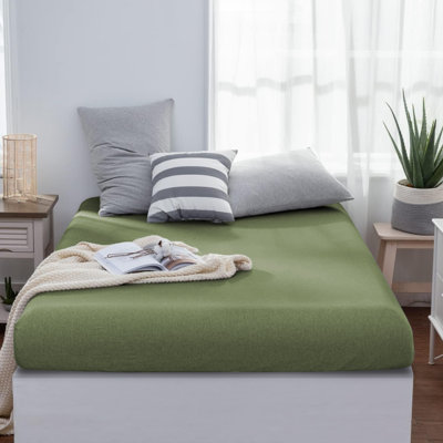 Jersey Knit Fitted Sheet