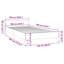 Single (3') Bed Frame