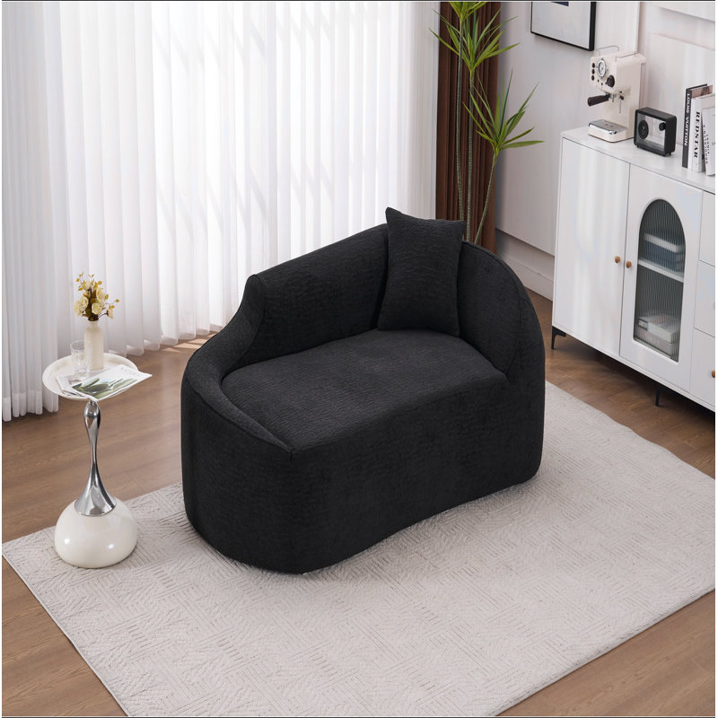 Chaise longue longue à compression Compression, Noir