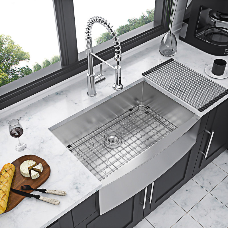 Farmhouse Apron Front Kitchen Sink