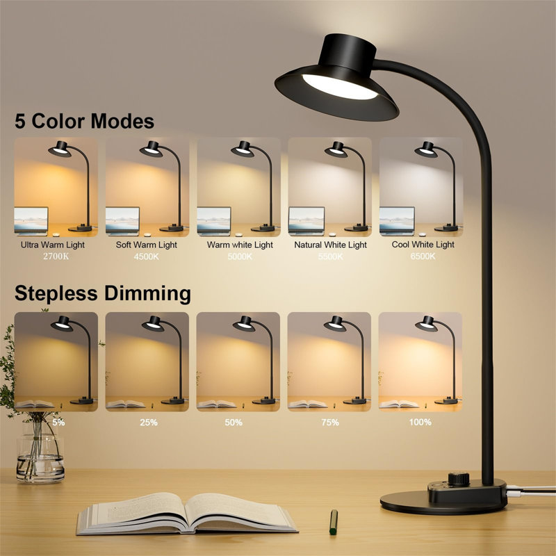 Metal Piano Lamp