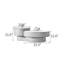 Table basse minimaliste en bois de style italien
