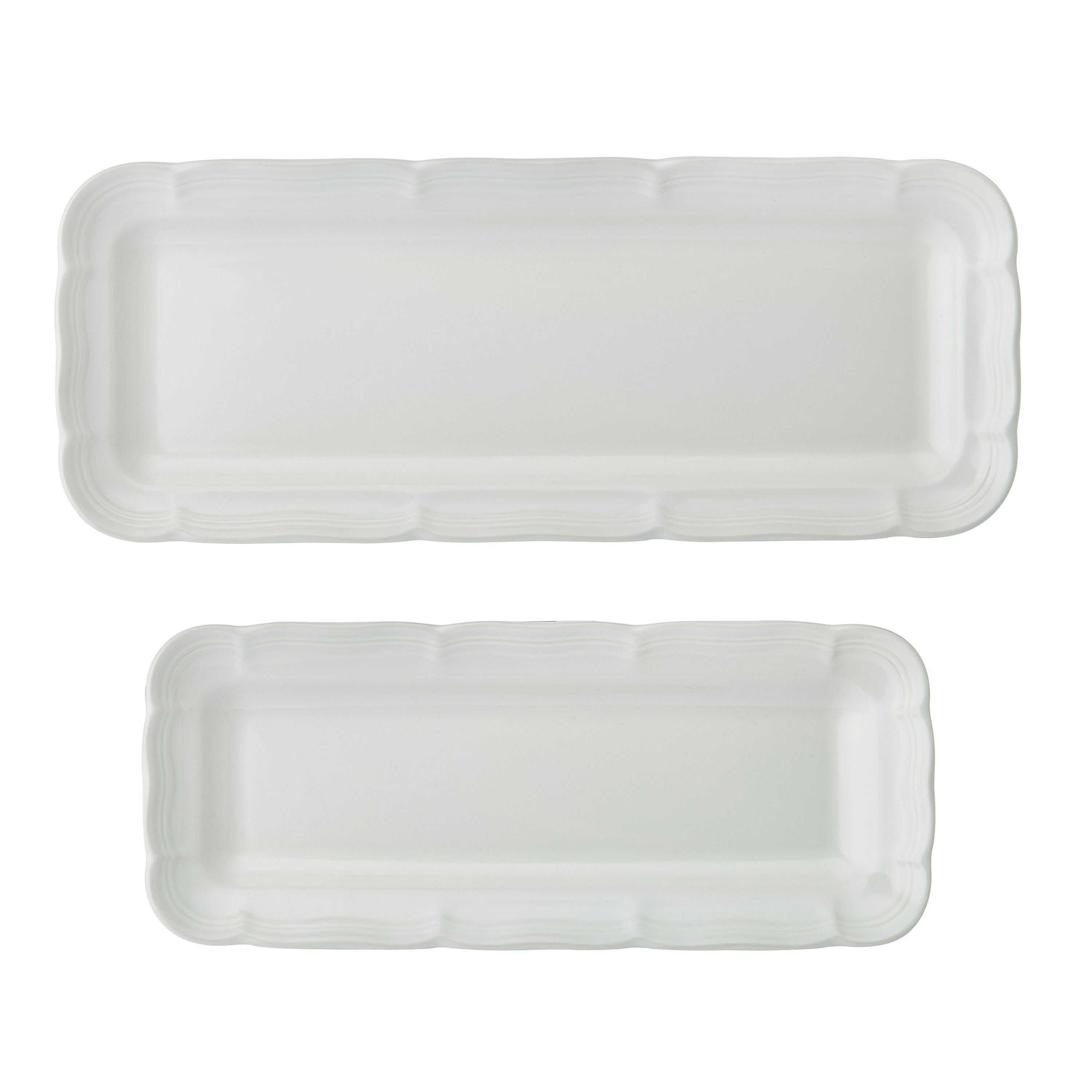 Mikasa French Countryside Set Of 2 Bread Trays