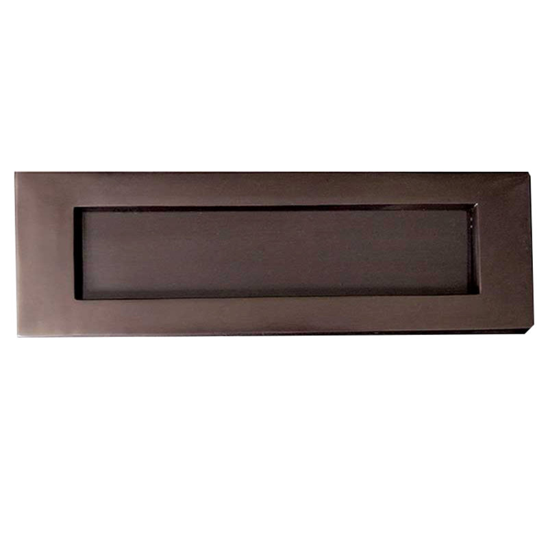 Switzer 25 cm x 10 cm Metal Mail Slot, 7.6cm H x 25cm W x 0.7cm D, Satin Chrome