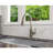 Pull Down Single Handle Kitchen Faucet-90212884