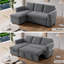 Canapé-lit 81 po avec lit escamotable 81 po, canapé-lit modulaire convertible pour le salon, canapé modulaire confortable avec rangement-1946406324