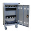Chariot et armoire de charge mobile pour tablettes 35 ordinateurs portables - Argent-1596032754