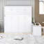 Grand lit escamotable mural avec bureau et rangement intégrés pour un espace compact et un espace de vie multifonctionnel
